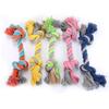 Random Color Cotton Rope Pet Chew Toys Dog Tooth Cleaning Rope