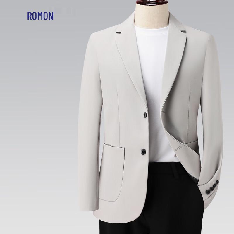 Luomeng Men's Slim Fit Business Casual Suit Jacket