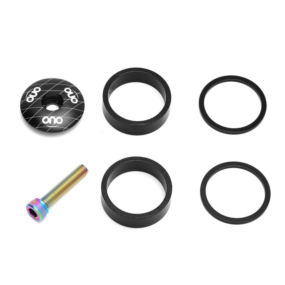 Cheap OUO MTB Bicycle Stem Top Cap Headset Cover with Screw Kits Fork
