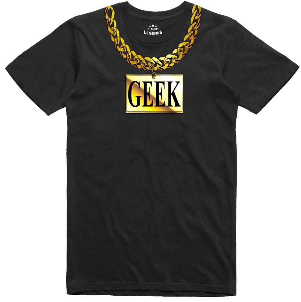 

Fat Gold Chain Personalised With Your Name Mens Loose Fit Cotton T-Shirt 4XL