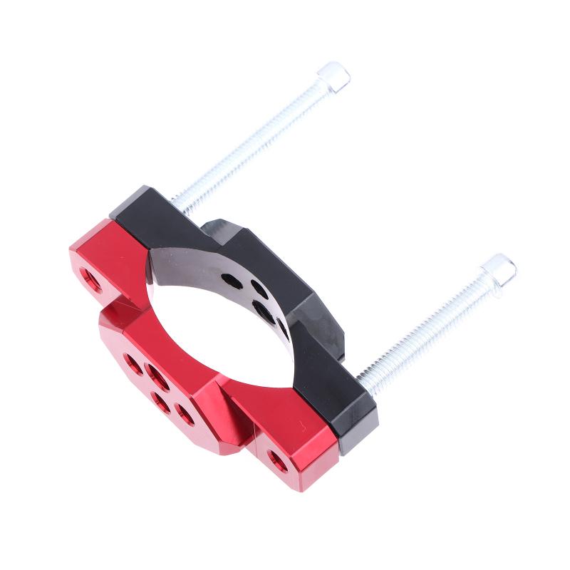 Motorcycle Headlight Clamp 22-32MM Handlebar Holder Fixed Bumper Secure Installation for Cycling Night Riding Accessory