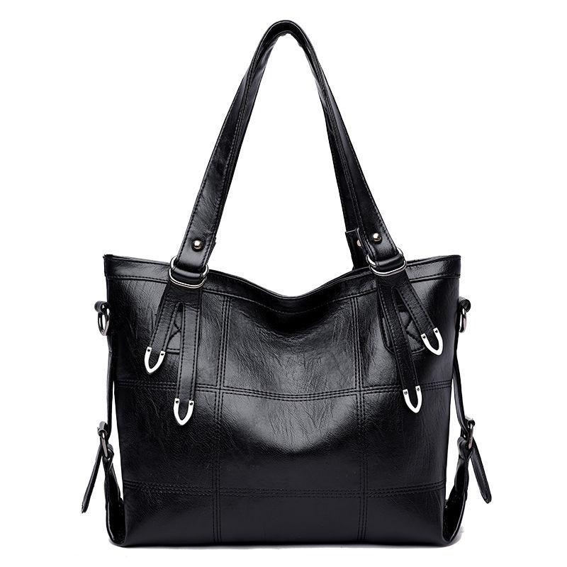 IELGY Ladies Large-Capacity All-Match Tote Bag Fashion Casual One-Shoulder Diagon