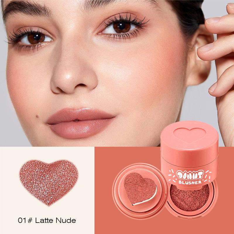 

6 цветов Love Air Cushion, жидкие румяна для лица и губ, универсальные натуральные телесные матовые бархатные румяна для макияжа, подарок для женщин 01#