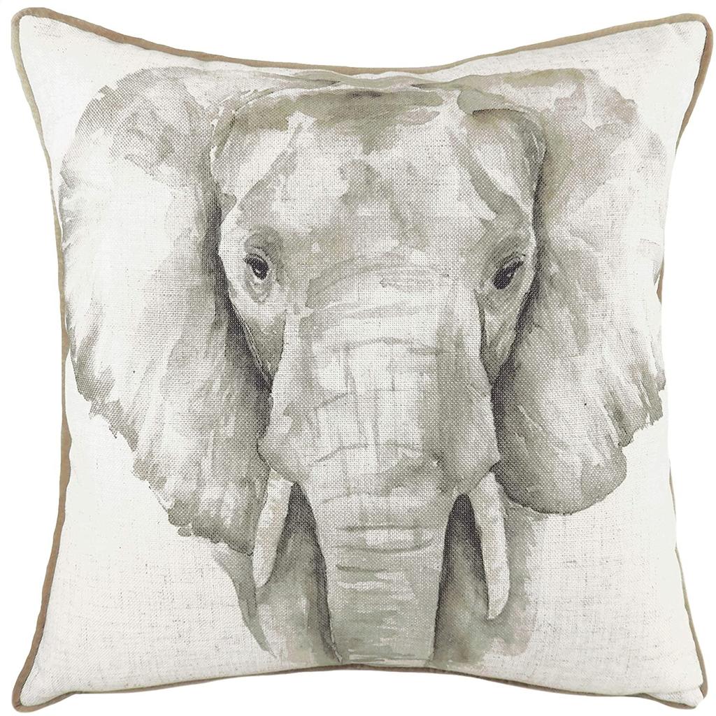 Evans Lichfield Safari Elephant Cushion Cover