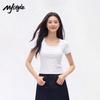 MJ STYLE Basic Short Sleeve T-Shirt