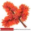 Artificial Red Maple Leaf Branch for Decoration and Landscaping