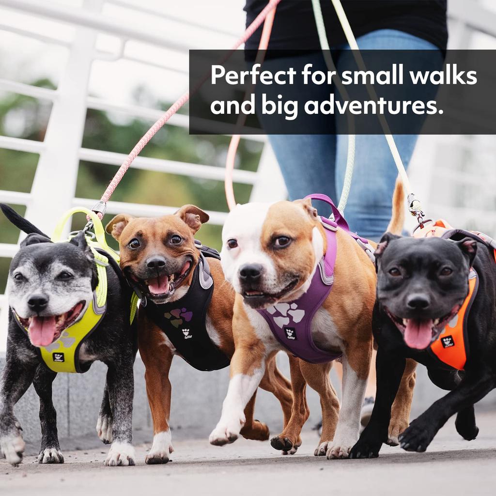 Hurtta Warrior Harness Black 45-60cm