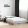 VidaXL Bed Frame with LED Lights Concrete Grey 75x190 Cm, Bedroom Furniture, Bed Base, Pallet Bed, Bed, Bed 3281157