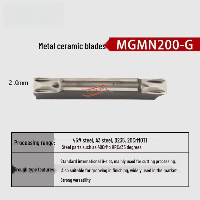 MGMN Grooving and End Face CNC Cutting Inserts