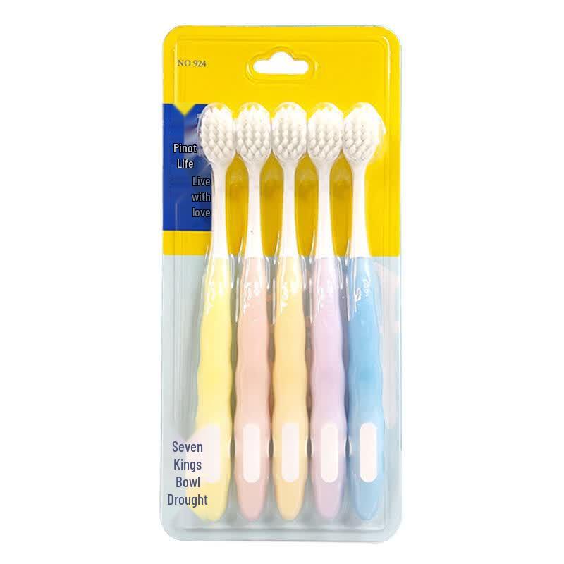 Frog Prince Comfort Deep Clean Toothbrush 5-Pack