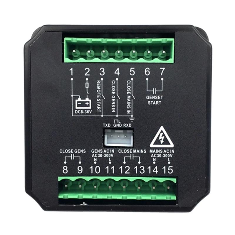ATS220 Generator Set ATS Switches Controller Automatic Manual LED Display Generator ATS Controller