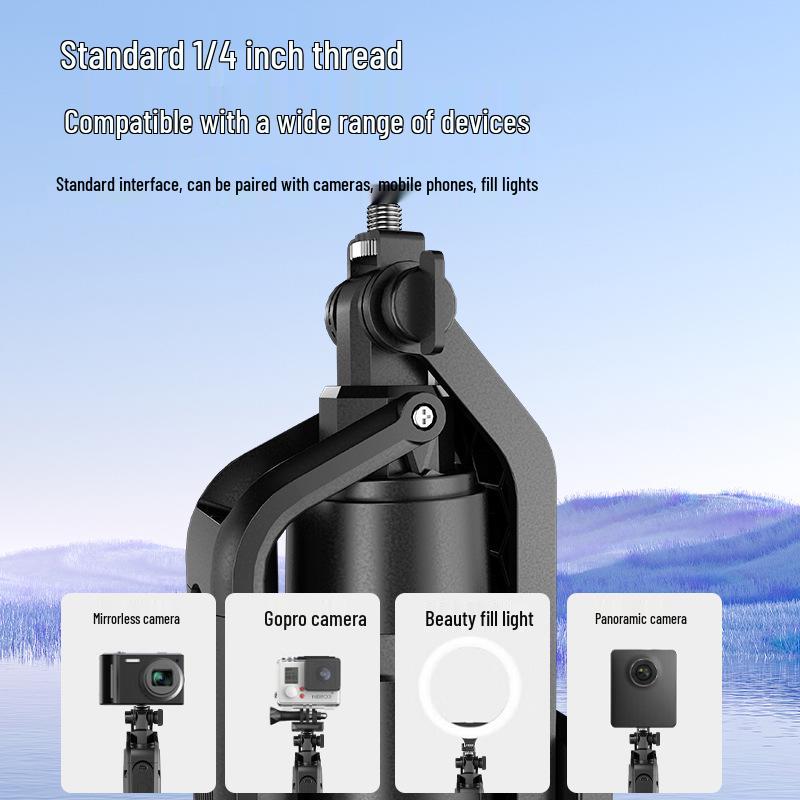 S18 1.75m Bluetooth Selfie Stick & Tripod with 360° Rotating Phone Holder