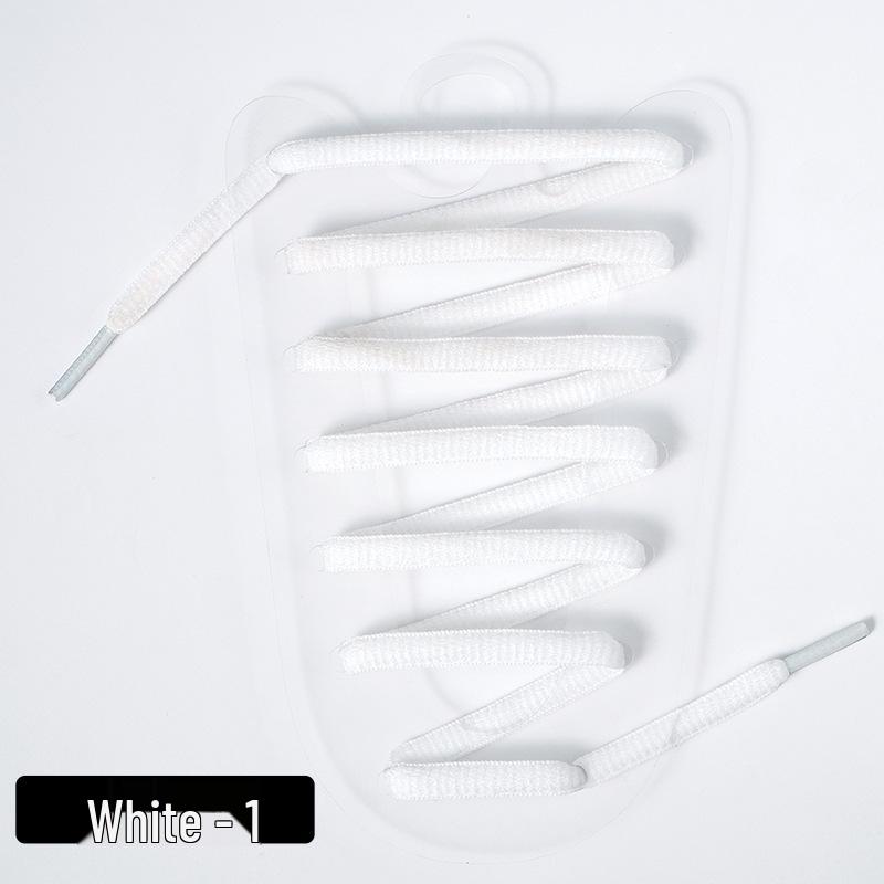 Lin Feng Flat Oval Shoelaces for Kyrie 7, Dunk Sneakers, Board, and Basketball Shoes - Unisex