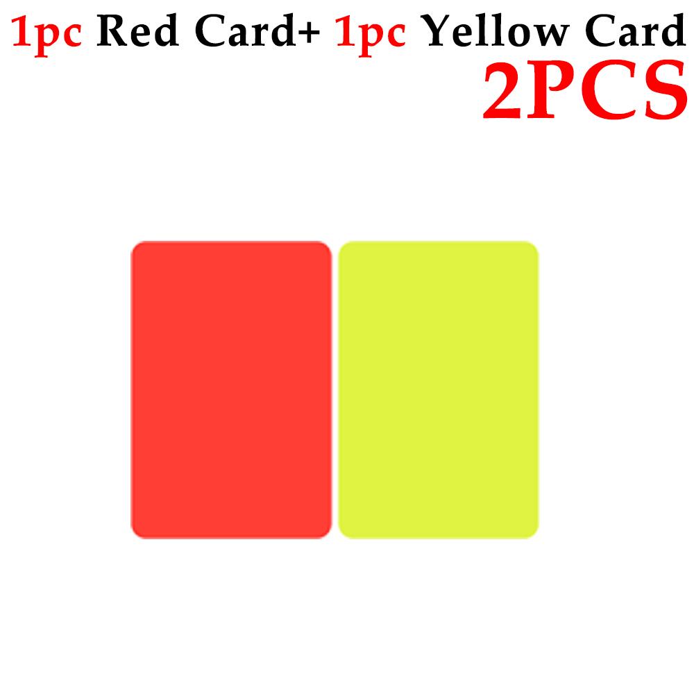 

2-40pcs Red Yellow Card Multi-function PVC 3.2x4.3Inch Soccer Referee Red Cards for Football Match Training Referee Accessories