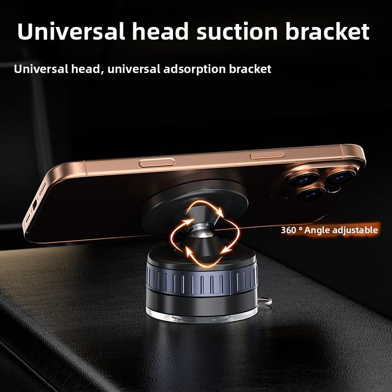 Vacuum Suction Cup Adsorption Magnetic Mobile Phone Holder Universal Rotation Car Central Control Central Control Navigation Car Mobile Phone Holder