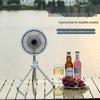 High-Speed Portable Cooling Fan, 100 Gears, USB Rechargeable, Violent Turbo Power