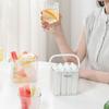 New Silicone Old Popsicle Mold with Lid Portable Frozen Ice Cream Molds Ice Maker Mold Kitchen Tools