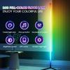 Xiaomi RGB LED Floor Lamp, LED Corner Lamp Works Smart Modern Floor Lamp with Music Sync and 16 Million DIY Colors Floor Lamp