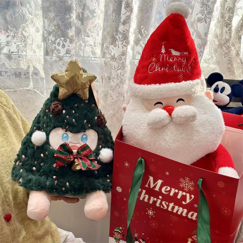 Christmas Santa Doll With Pp Cotton Filling For Home Party Gift Giving