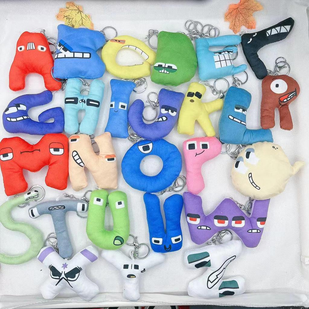 Alphabet Lore Plush Doll Pendant - Children's Educational Pillow Toy