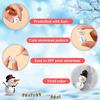 50pcs/100pcs Christmas Snowman Wooden Beads With Jute Twine Unfinished Winter White Round For DIY Crafting Making Holiday Party