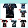 Stylish Women Men Movie Venom Comic Print Casual 3d T-shirt For All Seasons