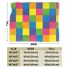 Palette Color Blanket Quality Warm Bedding Throws Winter Plane Travel Chair Sofa Bed Novelty Bedspread