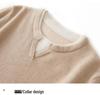 Women's 100% Pure Cashmere Long Sleeve Two-in-One Knit Pullover Sweater