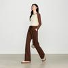 JOY SPEAKER 2025 Spring Draped Relaxed High-Waist Straight-Leg Pants