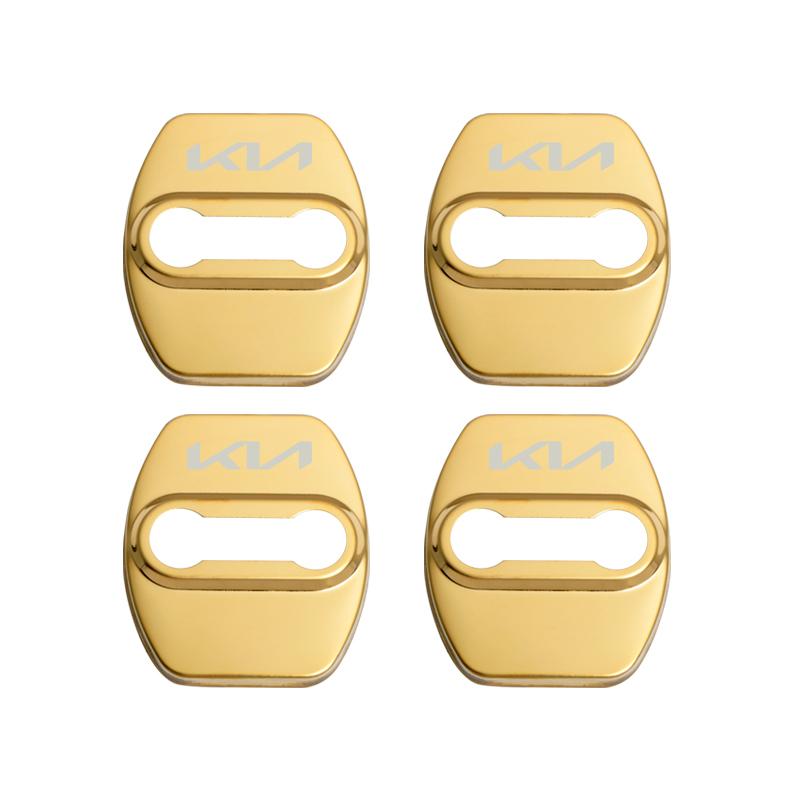 Car Styling Car Door Lock Covers stikcer Case for Kia Rio Ceed Sportage Cerato Soul Picanto auto Accessories sticker accessaries