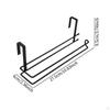 Paper Towel Holder,Kitchen Roll Holder,Practical,Easy Installation,Roll Rack Over Door