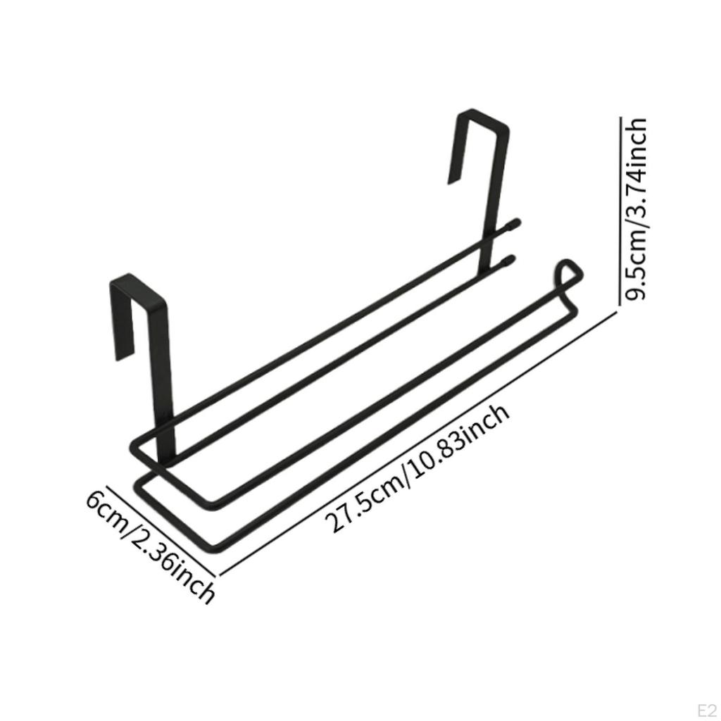 Paper Towel Holder,Kitchen Roll Holder,Practical,Easy Installation,Roll Rack Over Door