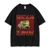 Japanese Evolve Into Crab Funny Graphic T Shirt Women Retro Fashion Tshirts Oversized Tshirt Streetwear Vintage puls size Y2K