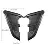 CRT1 2Pcs Car Side Leafboard Vent Air Sticker Flank Fender Auto Accessories For Mercedes Benz C180 C200 C260 C300 W108 W124 W126 W140