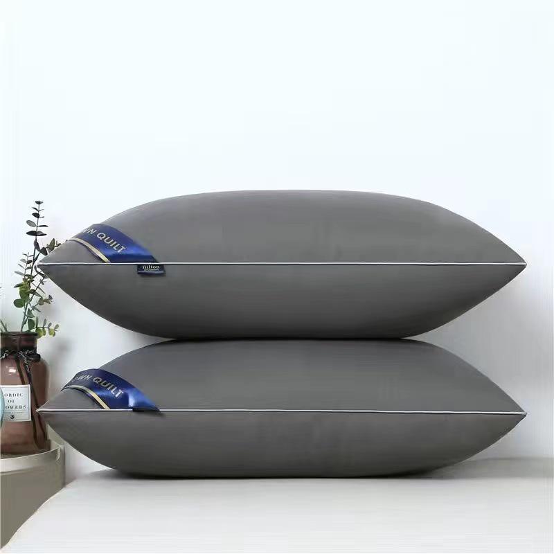 Luxury Hotel-Quality Pillowcase & Neck Support Pillow Set - Pair Pack for Better Sleep