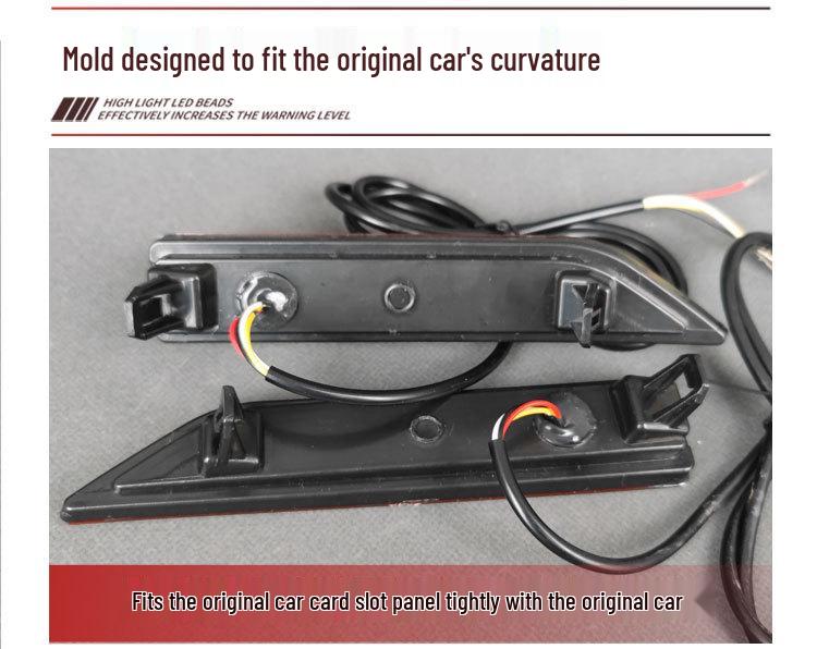Compatible Rear Bumper LED Brake & Turn Signal Lights for 2021-2023 Toyota Veloz