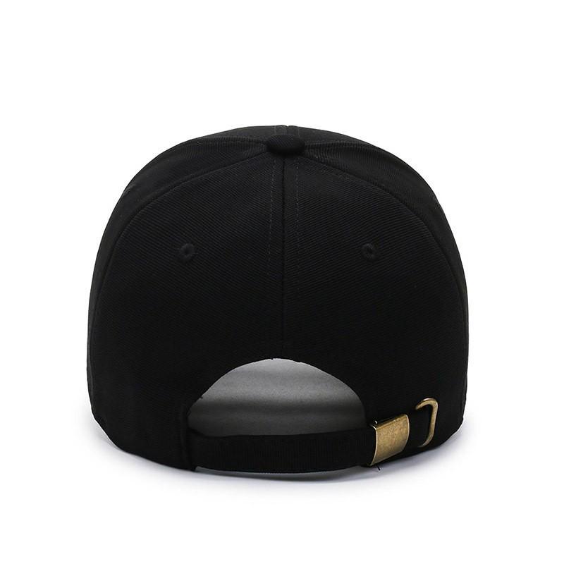 Men's Korean Fashion Solid Color Baseball Cap - Hard Top, Sun Hat, Outdoor Fishing, Duckbill Design