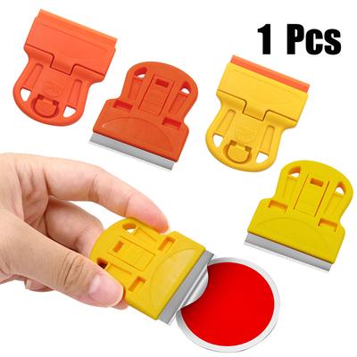 Mini Razor Blade Scraper Single Edge Razor Painting Scraper Holder Handle Tool