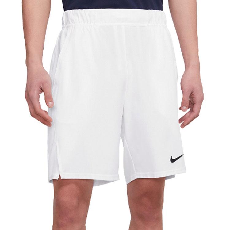 Nike Court Dri-FIT Victory Tennis Training Performance Shorts Men Bottoms White CV2544-100