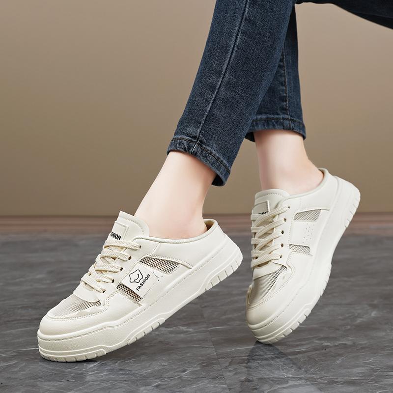 Women Summer Sandals Beige Clogs Casual Girl Slippers Backless Sneakers Black Casual Sport Sandals