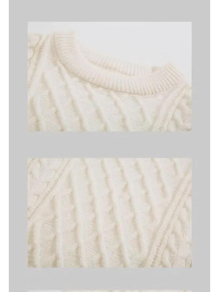 Wine Red Zodiac Year Knitted Sweater for Men and Women - Christmas and Winter Fashion