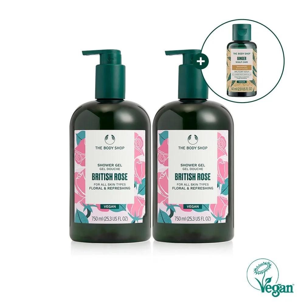 

British Rose Shower Gel 750ML Duo Set (888078)