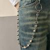 Pantaloni Punk Vintage cu Zaruri Lanț pentru Talie Bărbați Lanț Cool pentru Blugi Lanț pentru Portofel Accesorii de Modă Gotice Biker