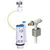 Flush Kit - NOVOBAIN - With Mechanism and Valve - Flow Rate 3/6L - Adjustable Height (250 To 510 Mm) - Accessories Included