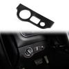 Carbon Fiber Headlight Switch Button Panel Sticker Trim Cover for Dodge Challenger 2015+