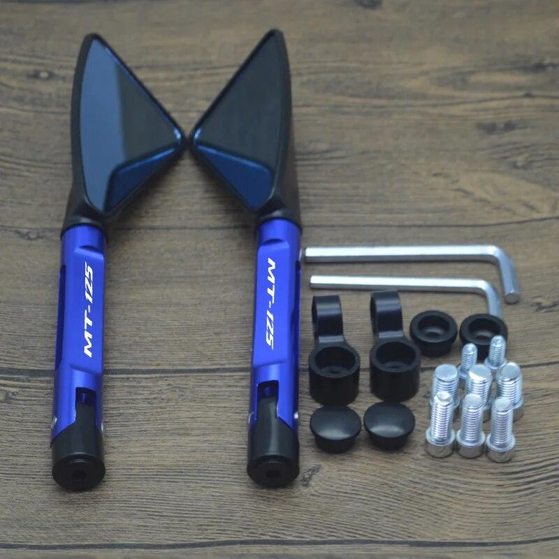 For YAMAHA MT125 MT 125 MT-125 2015-2018 Aluminum CNC Motorcycle Side Mirror Rearview Mirrors
