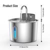 Automatic Pet Water Dispenser with Circulating Flow for Cats & Dogs