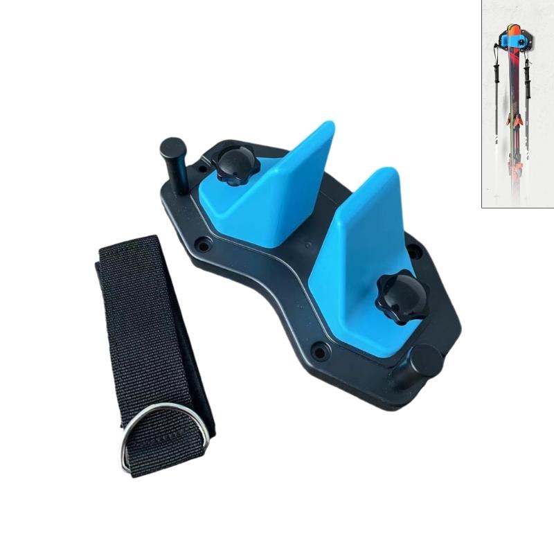 Wandmontierter Snowboard-Aufbewahrungsständer Platzsparend Ski- & Snowboard-Wandhalter Winterausrüstung Organizer Einfach zu installieren