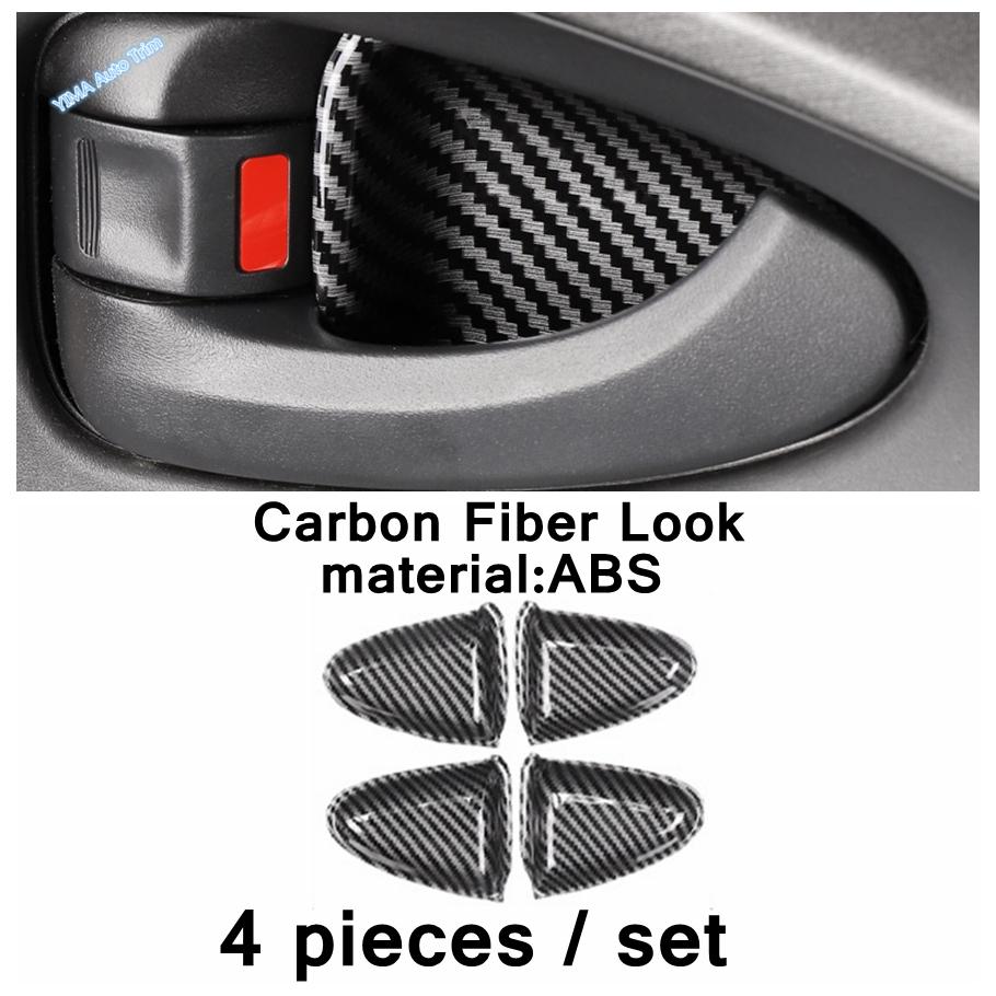 Handbrake / Window Lift Button / Steering Wheel / Gear Shift Panel Cover Trims Door Handle Bowl Fit For Toyota Rav4 2009 - 2012