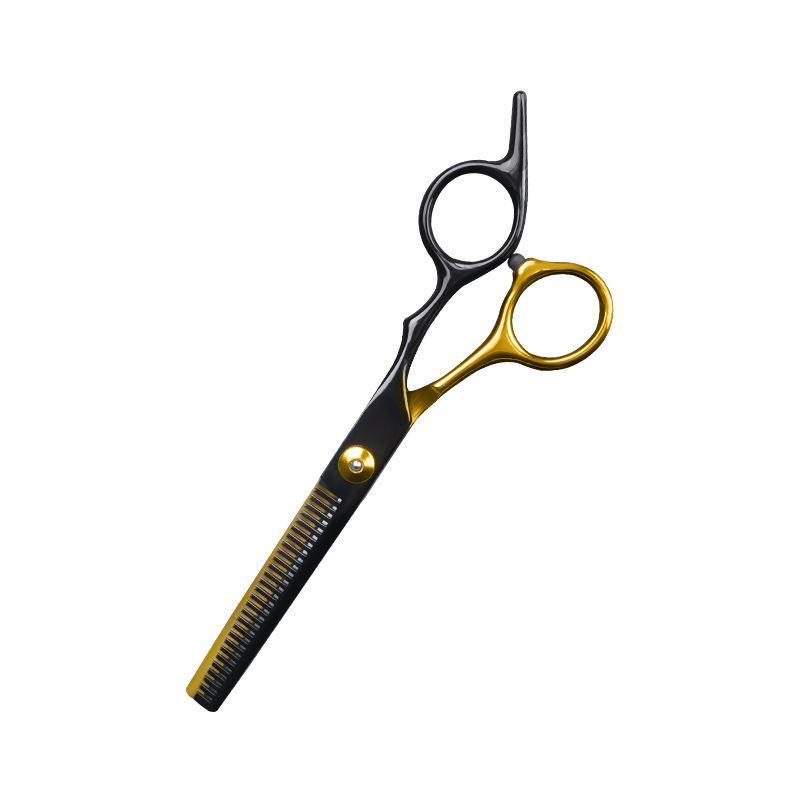 Stainless Steel Barber & Hairdressing Scissors Set: Flat Tooth & Thinning Options